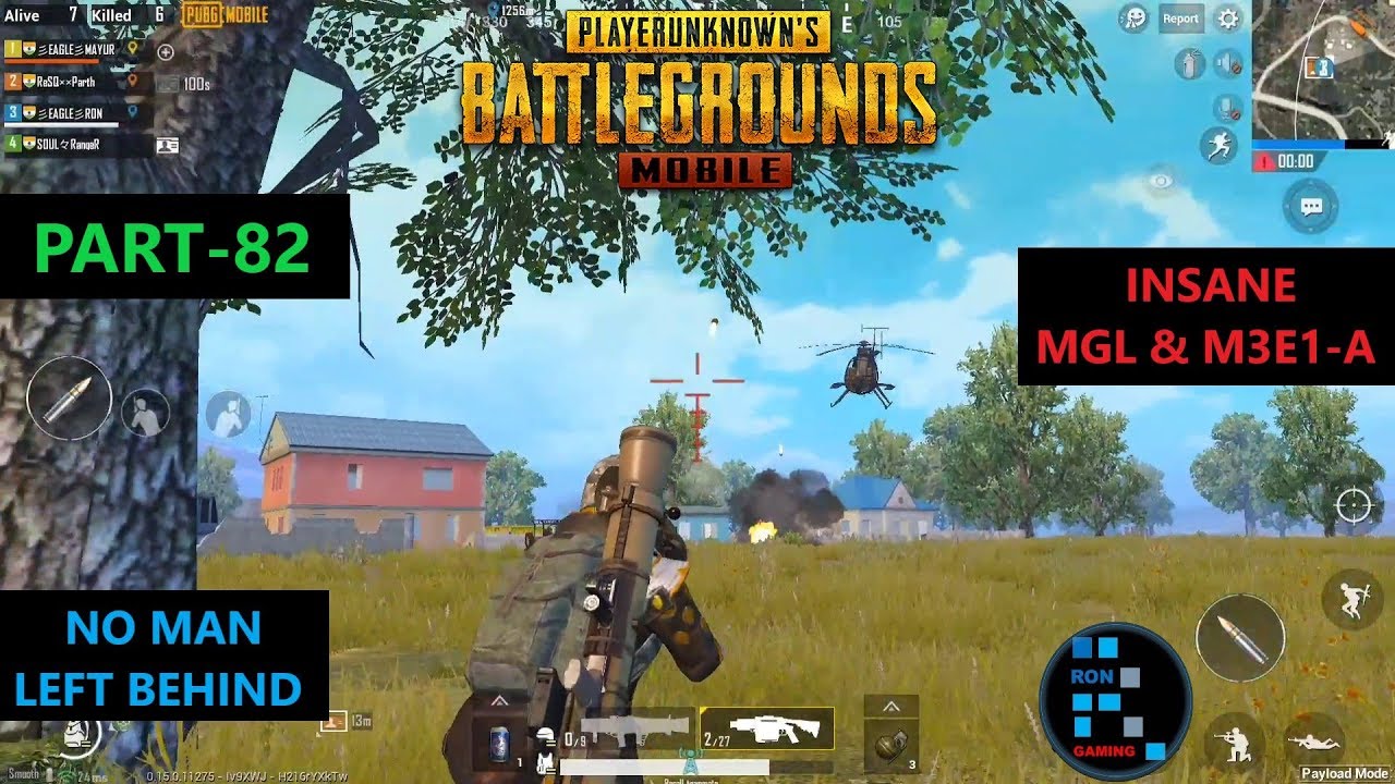 PUBG MOBILE | MGL & M3E1-A GUIDED MISSILE LAUNCHER COMBO IS AMAZING IN PAYLOAD MODE
