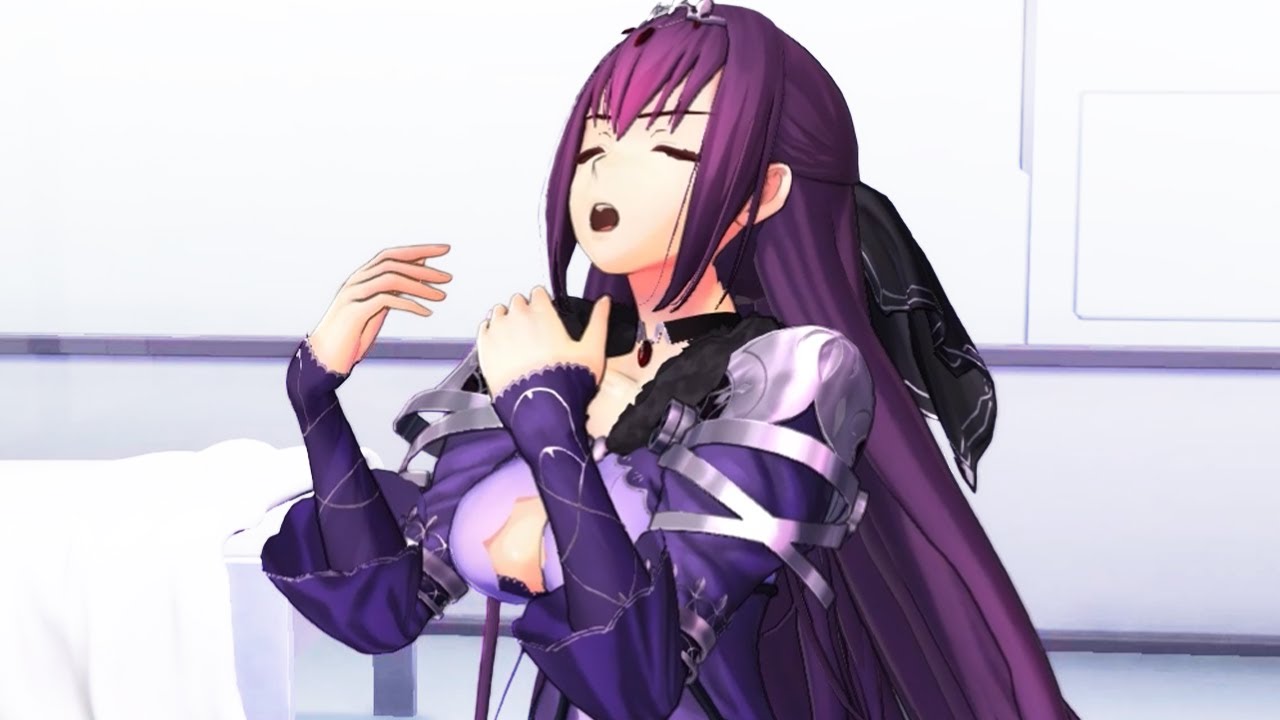 スカディ「あつ゛ぅ゛ーぃ゛......」 マイルーム 【FGOアーケード】