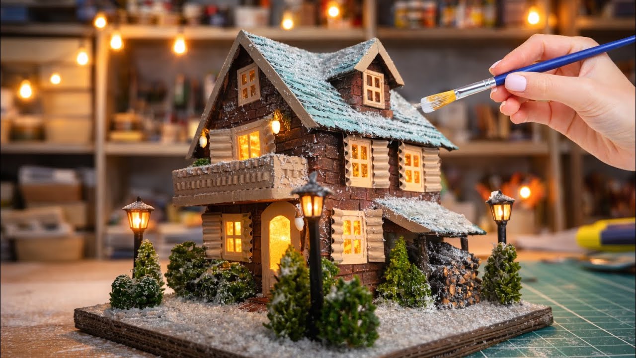 DIY Cardboard House You Can Make at Home