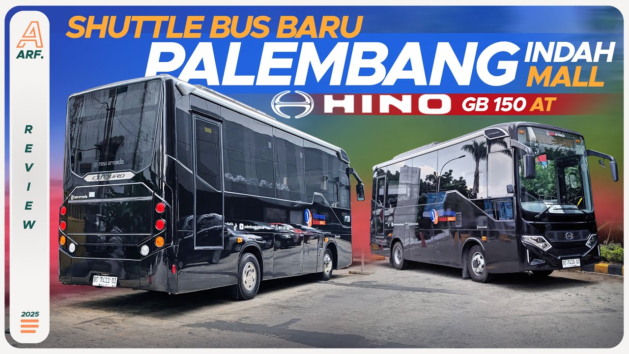 PALEMBANG INDAH MALL Rilis Bus Shuttle Baru !! Bersasis HINO GB 150 AT