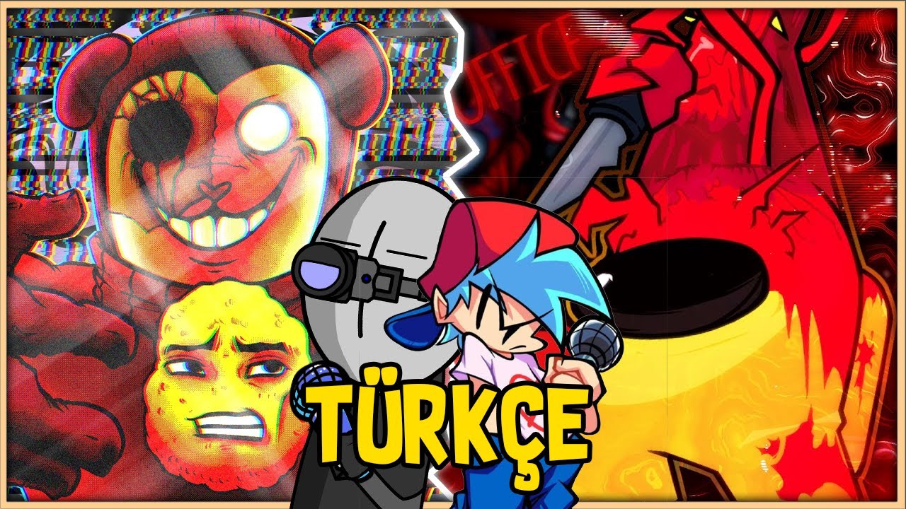 FNF ŞARKILARINI TÜRKÇE SESLENDİRMEK! | Friday Night Funkin Türkiye🎤[Express Yayın]
