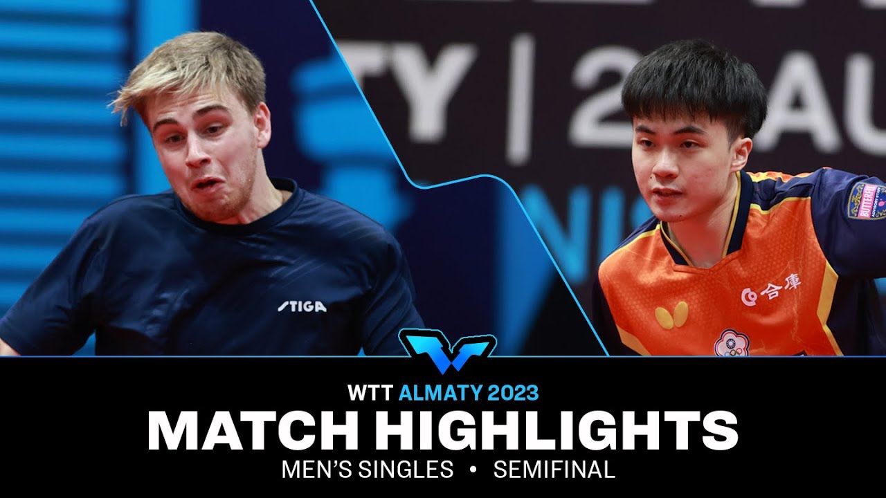Lin Yun-Ju vs Truls Moregard | MS SF | WTT Contender Almaty 2023