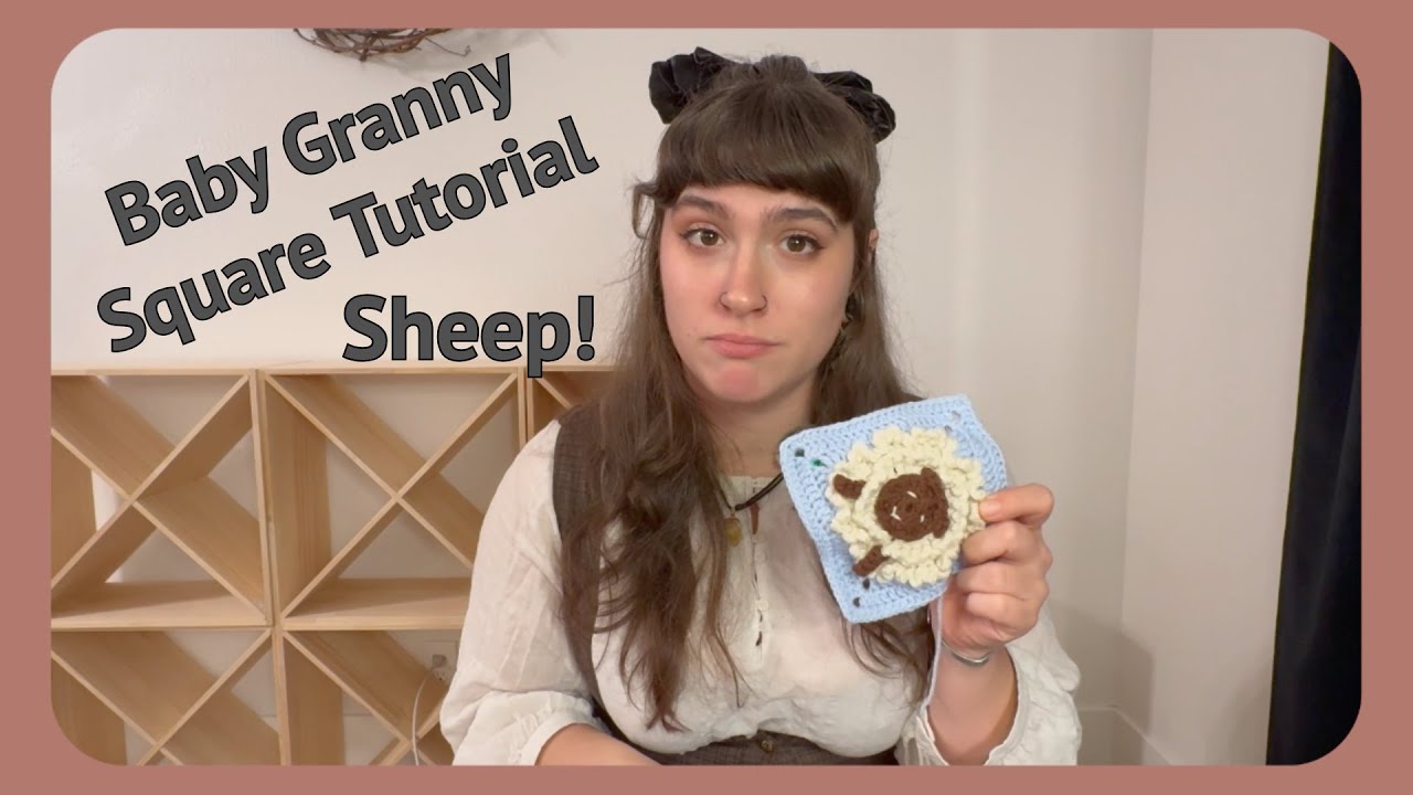 Baby Granny Square Sheep Tutorial.