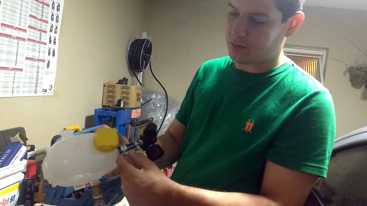Como fazer ferramenta sangria freio e substituição do fluido por pressão