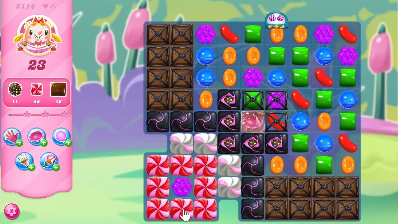 Candy Crush Saga LEVEL 2114 NO BOOSTERS (new version)
