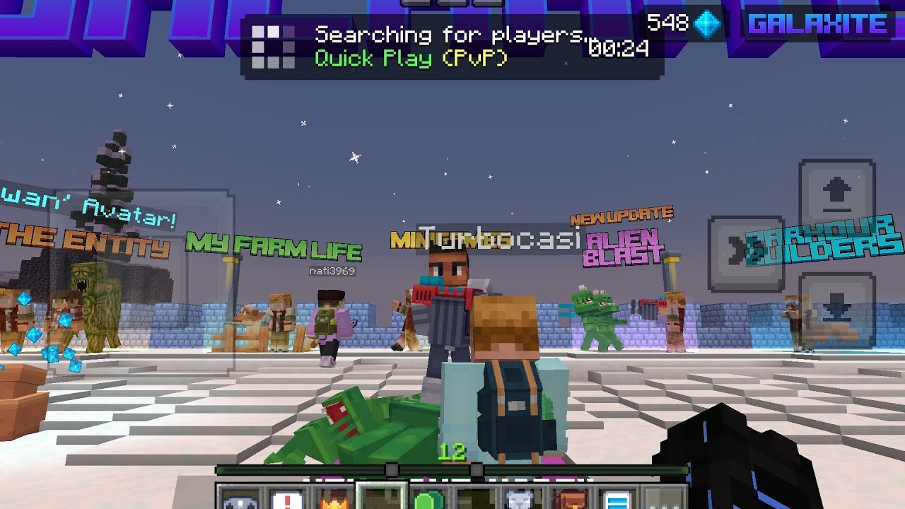 Minecraf bedrock sunucusu
