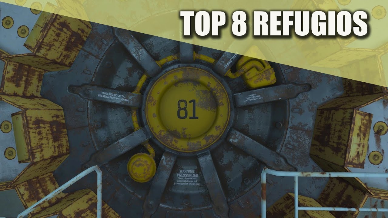 FALLOUT 4 | TOP 8 REFUGIOS