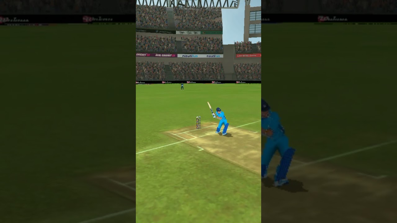 step out straight drive  #viral #cricket 💯