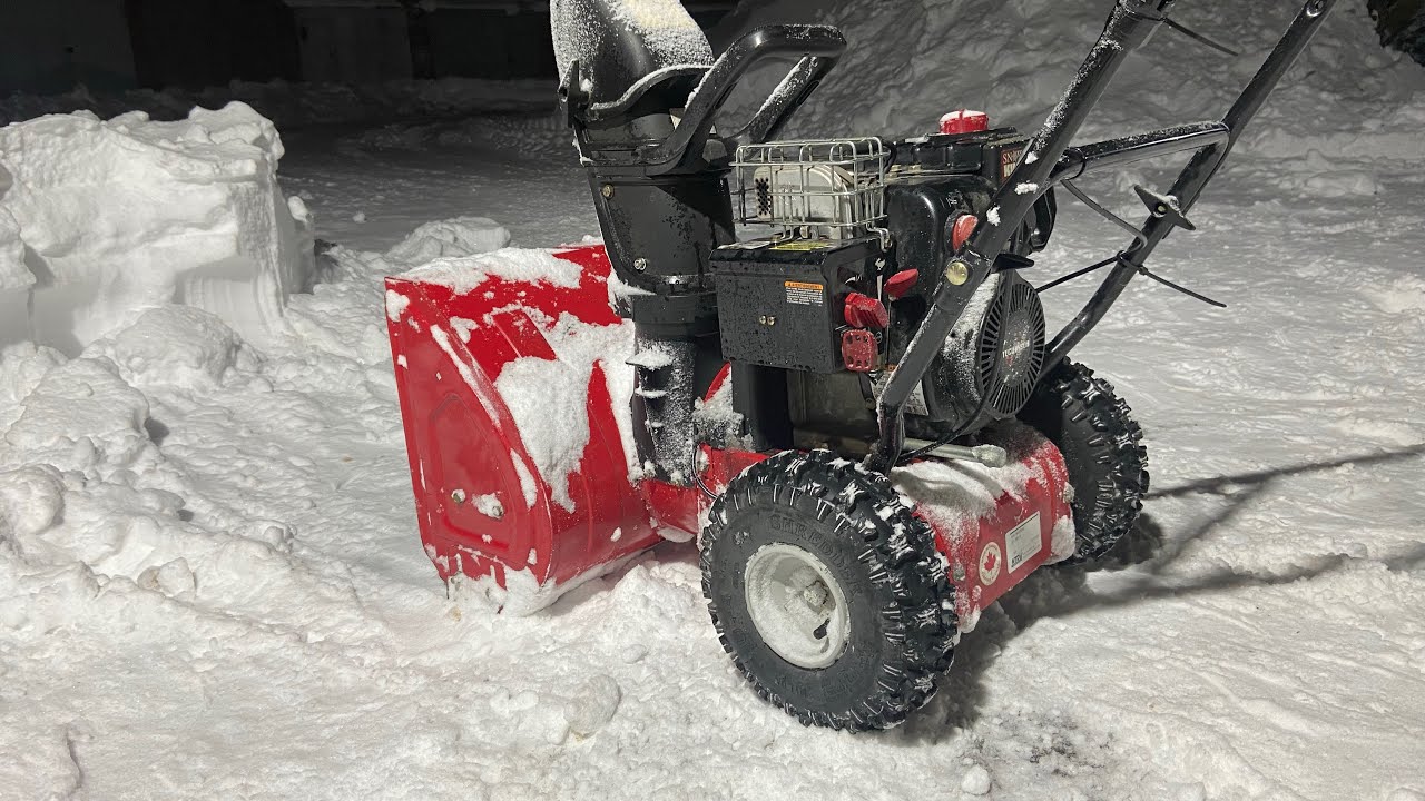 Снежный коллапс! MTD ST 380D CANADA массово не работают снегоуборщики!