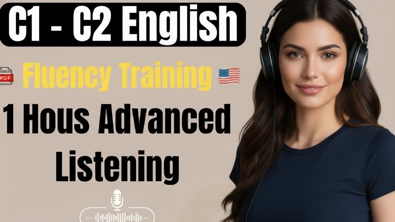 1 Hour of Real Advanced English Conversations  Train Your C1–C2 Listening Fast
