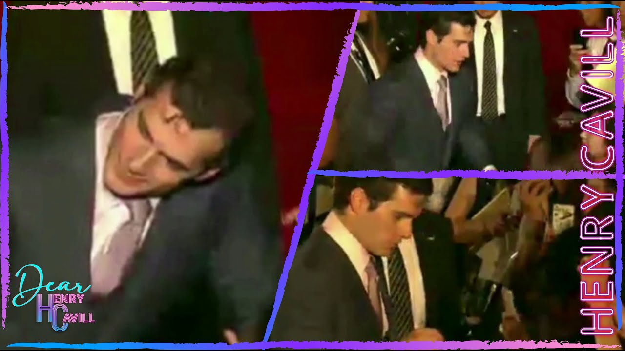 Henry Cavill❤️Man of Steel premiere in Japan at Roppongi Hills Autographs part 2