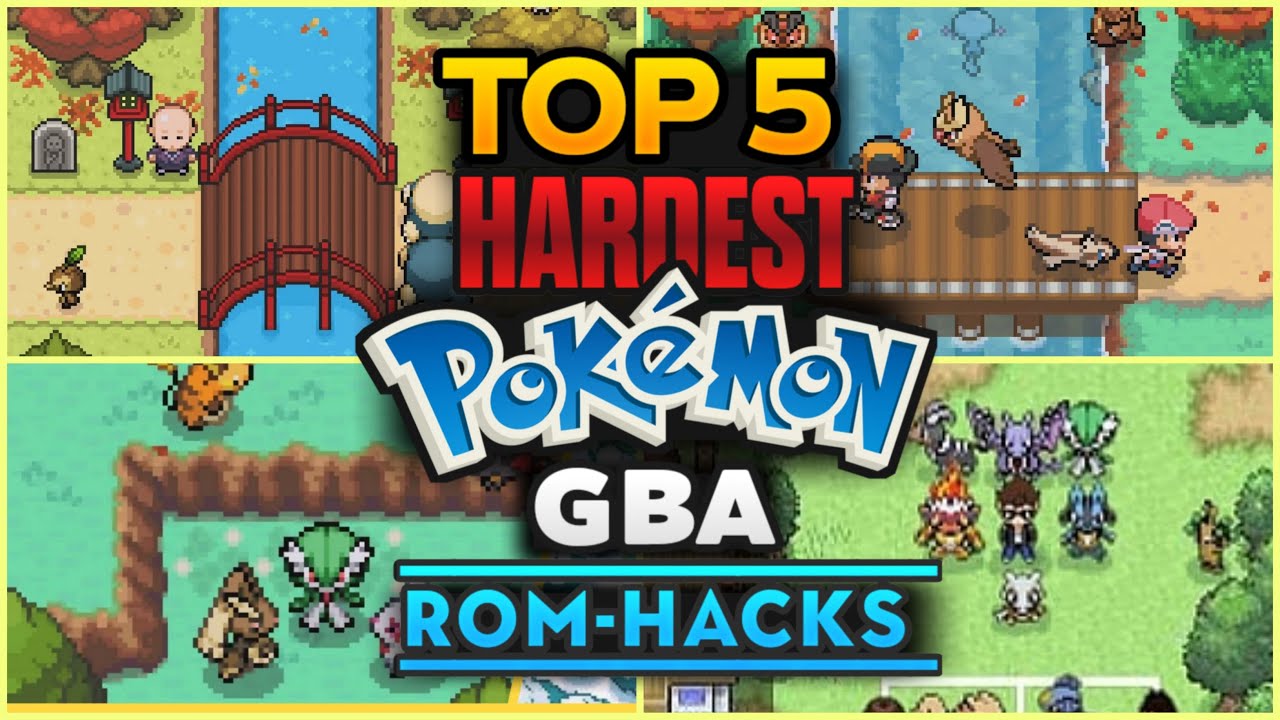 TOP 5 Hardest Pokemon GBA Rom-Hacks ! You definitely Play in 2025..!!