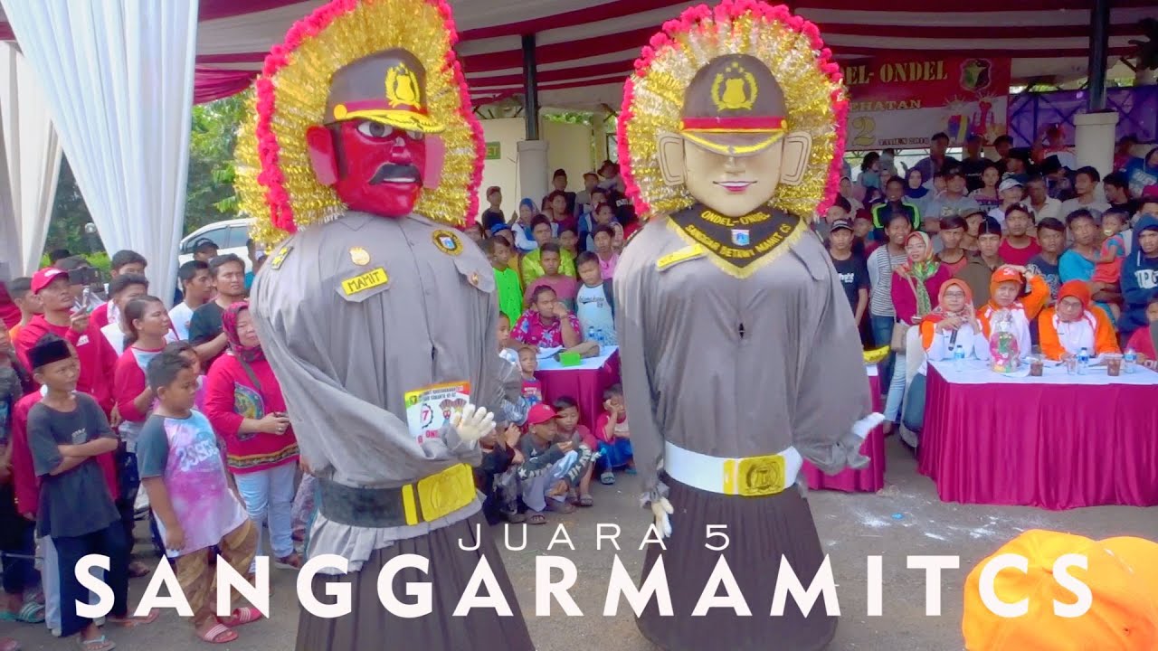 Ondel Ondel Betawi Sanggar Mamit CS || Lomba Tari Ondel Ondel Betawi HUT RS POLRI