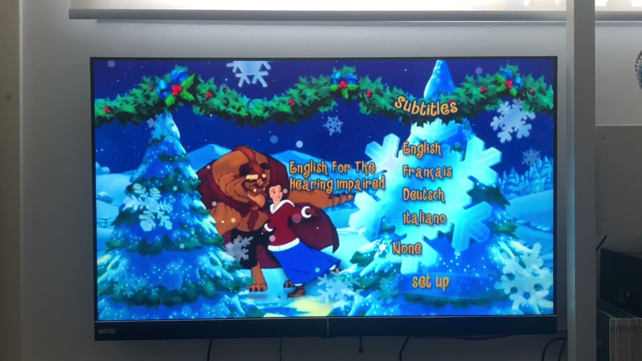 DVD Menu Walkthrough For Winter Wonderland 2003 UK DVD