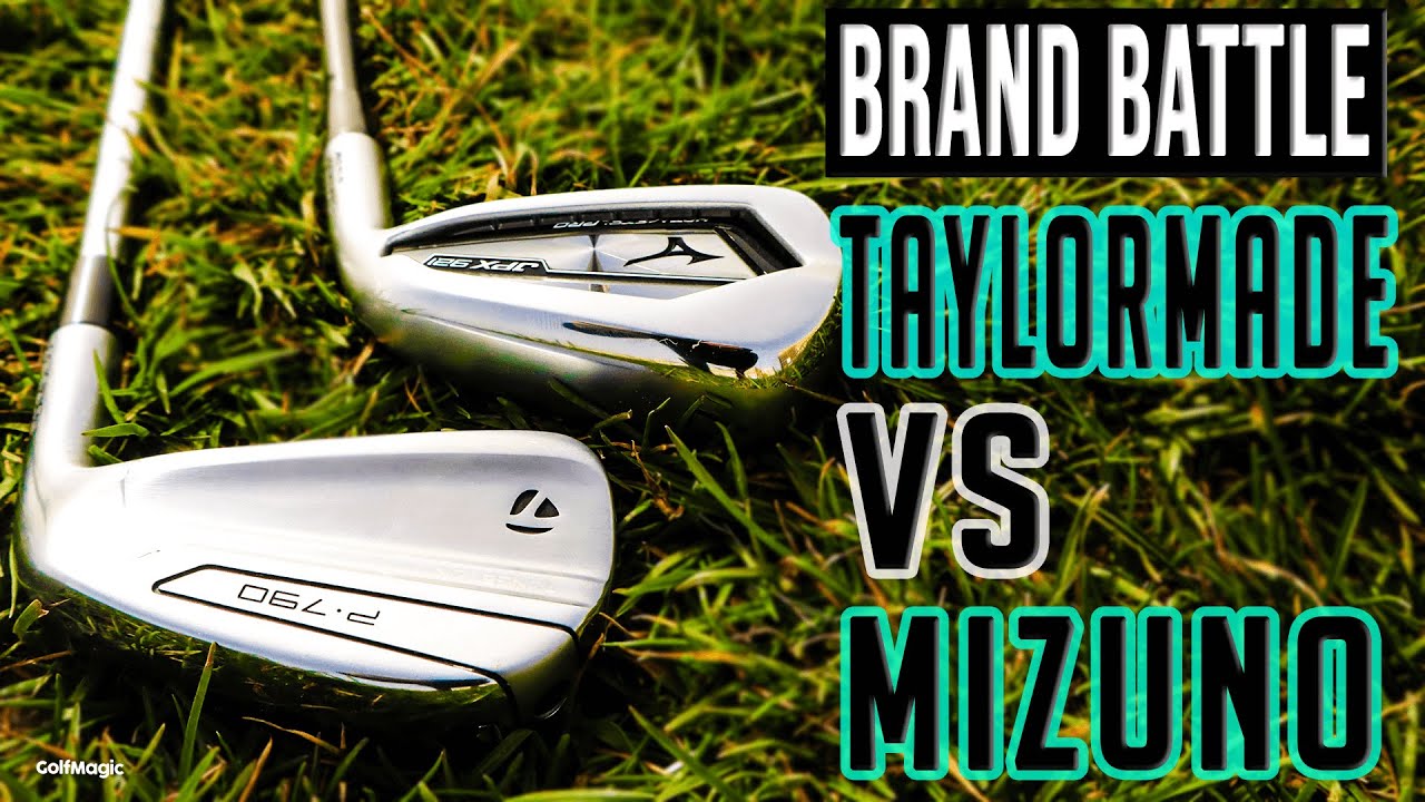 TAYLORMADE P790 против MIZUNO JPX 921 HOT METAL PRO! | ТЕСТ ЛУЧШИХ АЙРОНОВ
