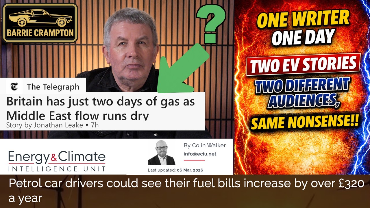 One Writer, One Day, Two EV Stories, Two Different Audiences, Same Nonsense!!!