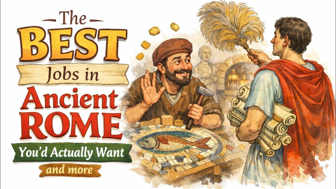 The BEST Jobs in Ancient Rome You’d Actually Want and more