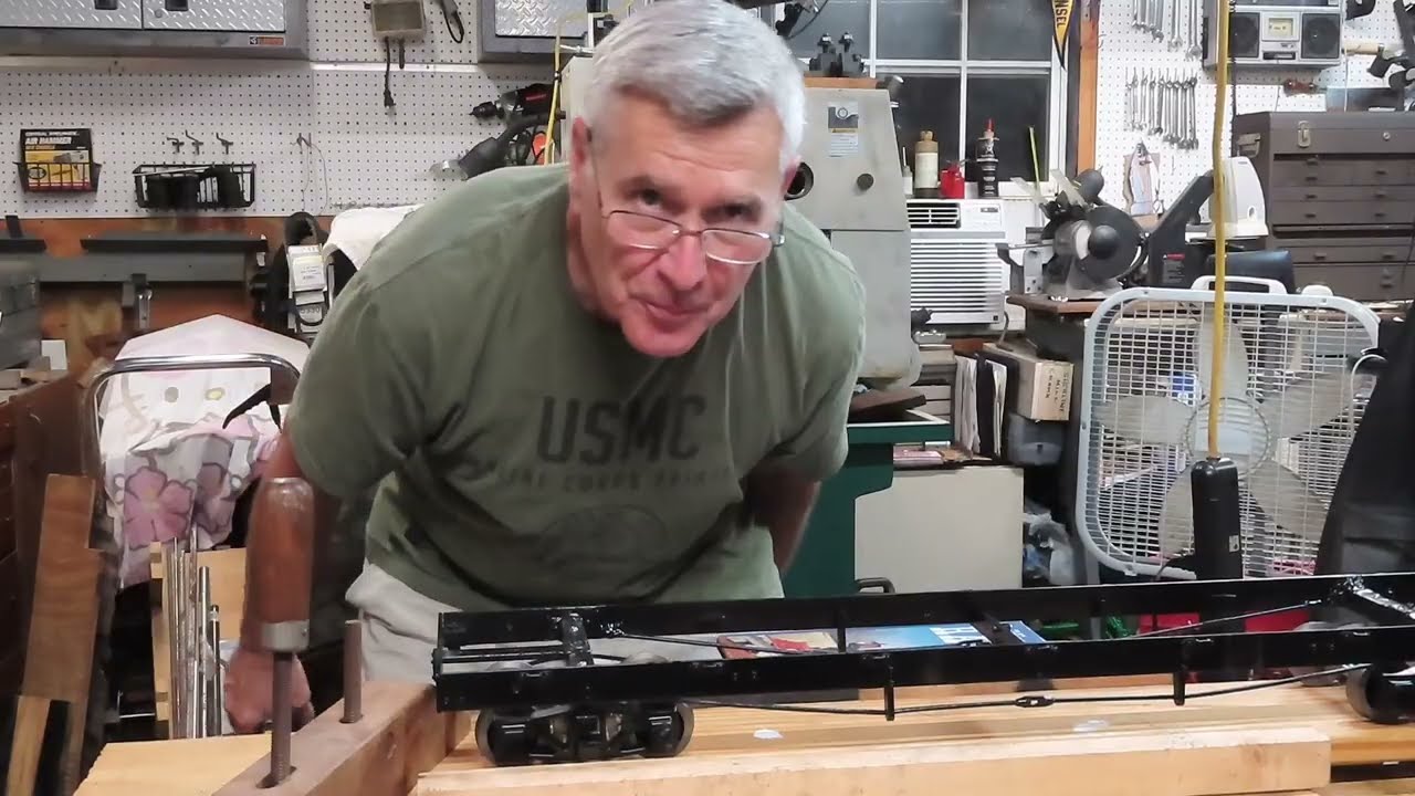 Part 10. Raritan riding car, making the sideframes.