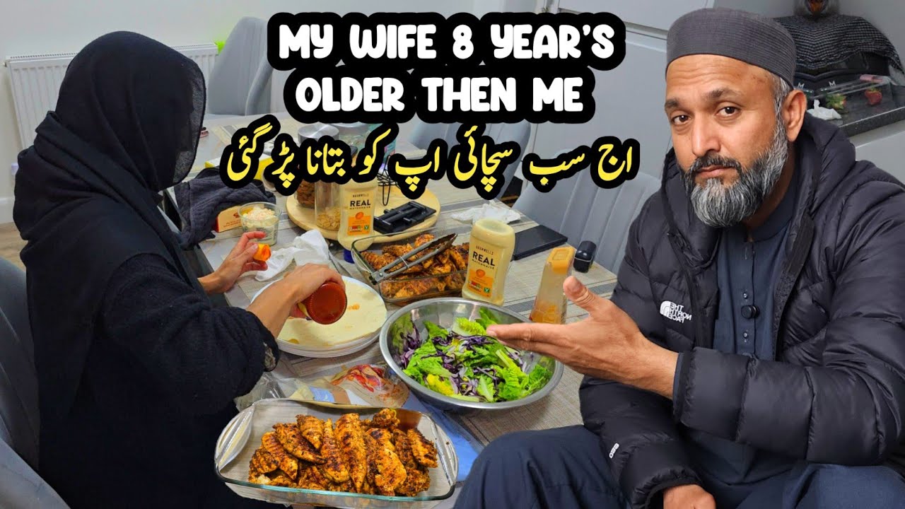 My Wife 8 Year's Older Then Me | Cooking Special Dinner For Wife | BBQ Chicken