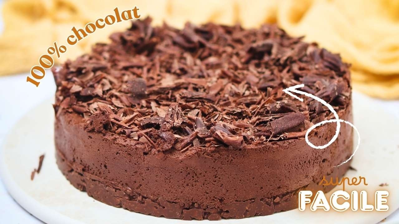 Gâteau mousse au chocolat 🍫 Facile et incroyablement bon !