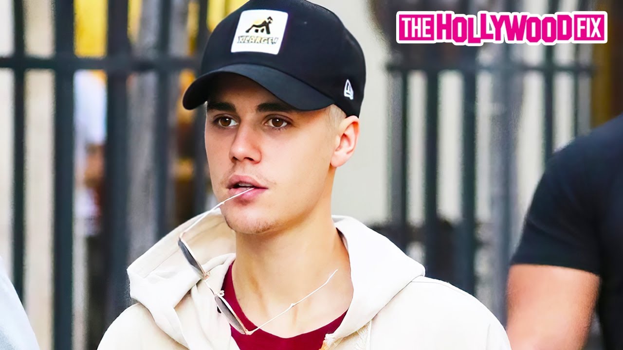 Justin Bieber Hits The Recording Studio & Cheesecake Factory Afterwards For Dinner At The Grove