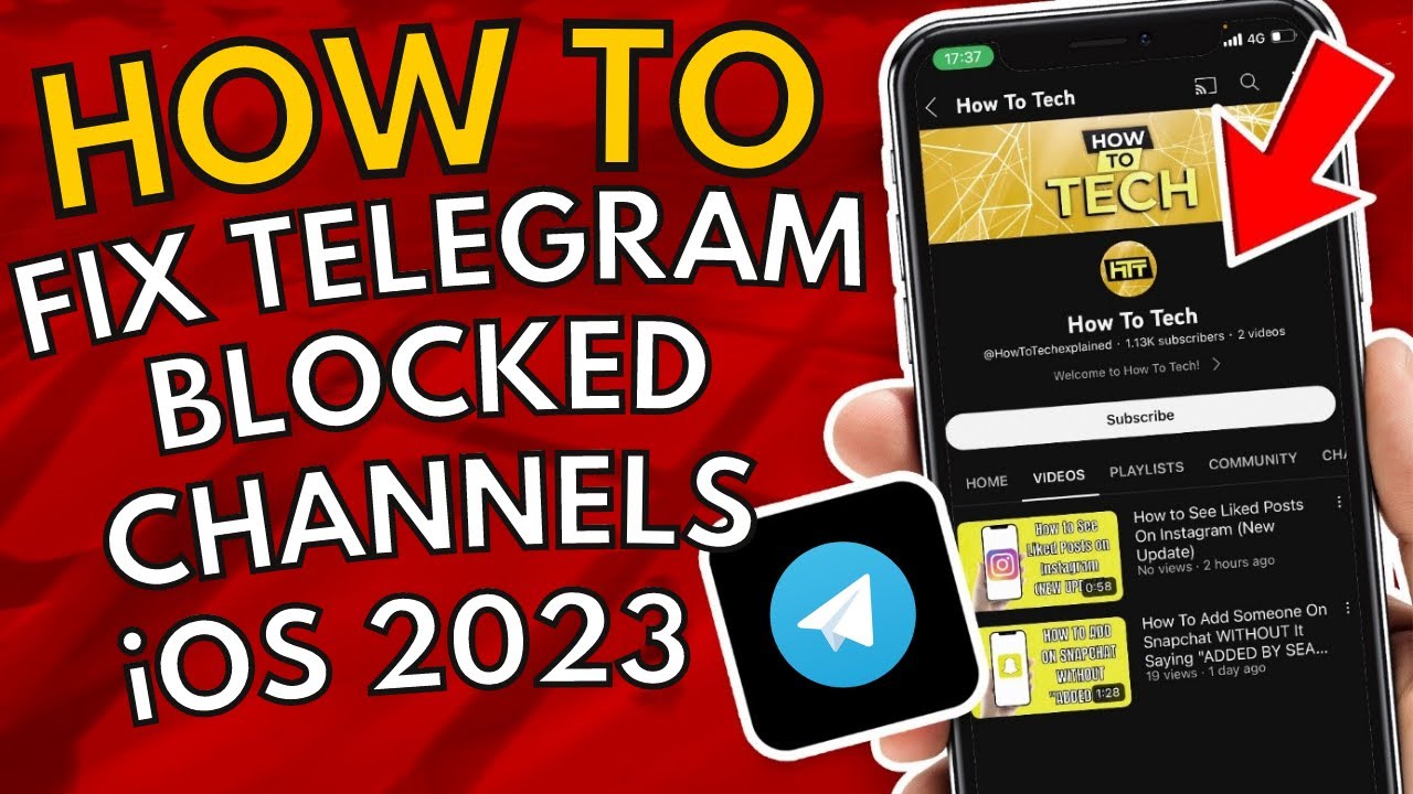 How To Fix Telegram Blocked Channels iOS 2023