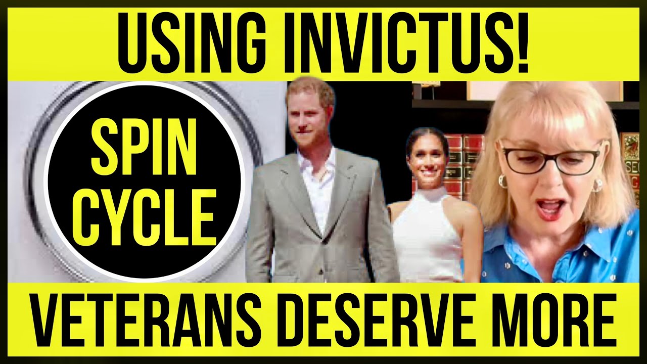 Invictus GRIFT-US Harry & Meghan&rsquo;s Image REPAIR! #Invictus #harryandmegan #spincycle