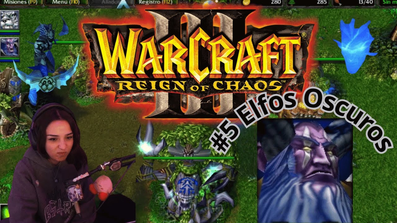 JUGANDO WARCRAFT III POR PRIMERA VEZ! (Campaña Elfos Oscuros)