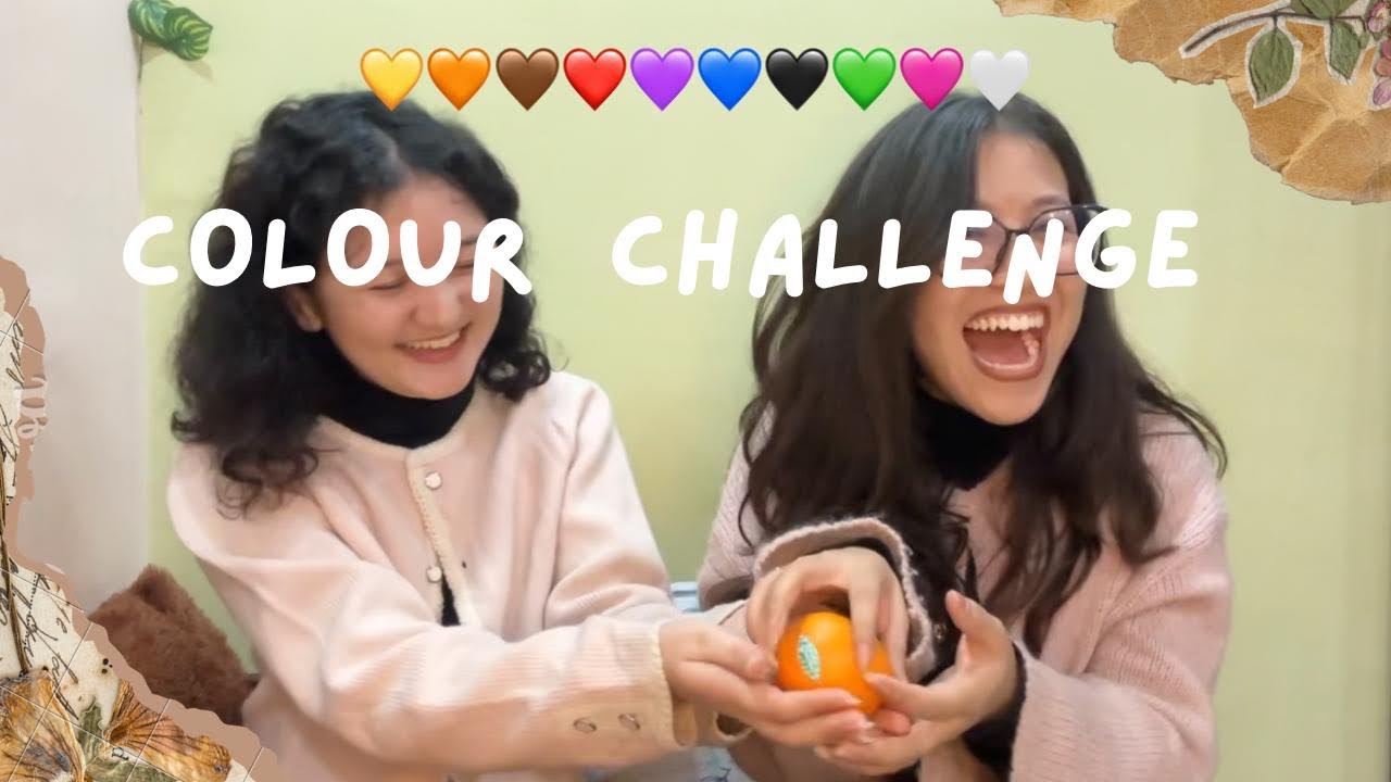 Colour Gift Challenge 🎨🧡🩷🖤💚❤️#colourchallenge #gift #ladakhivlogger 