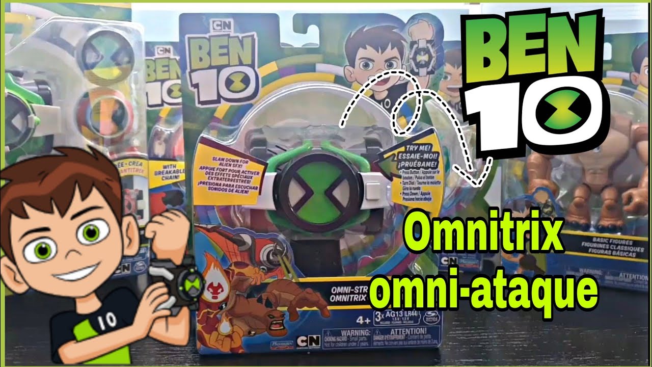 ben 10 Omnitrix Omni-Strike unboxin y review