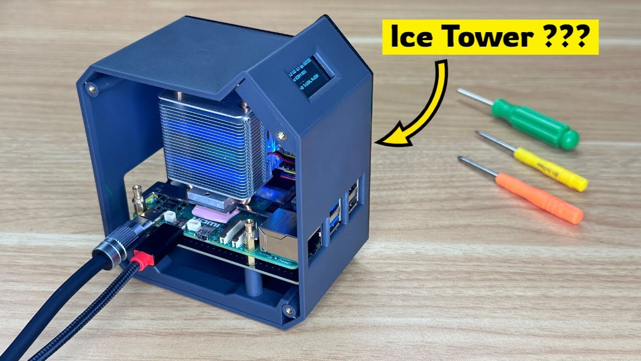 корпус мини-пк raspberry pi 5
