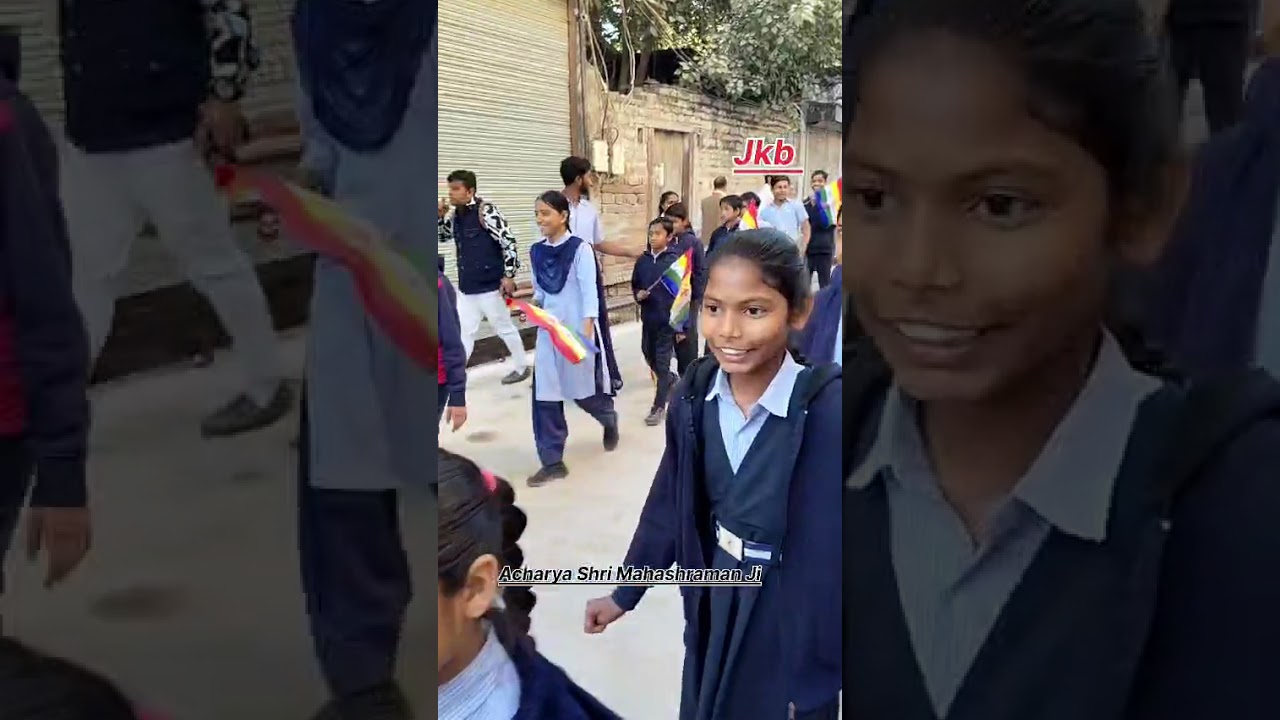 आचार्य श्री महाश्रमण जी का नगर लाडनूं में मंगल प्रवेश 