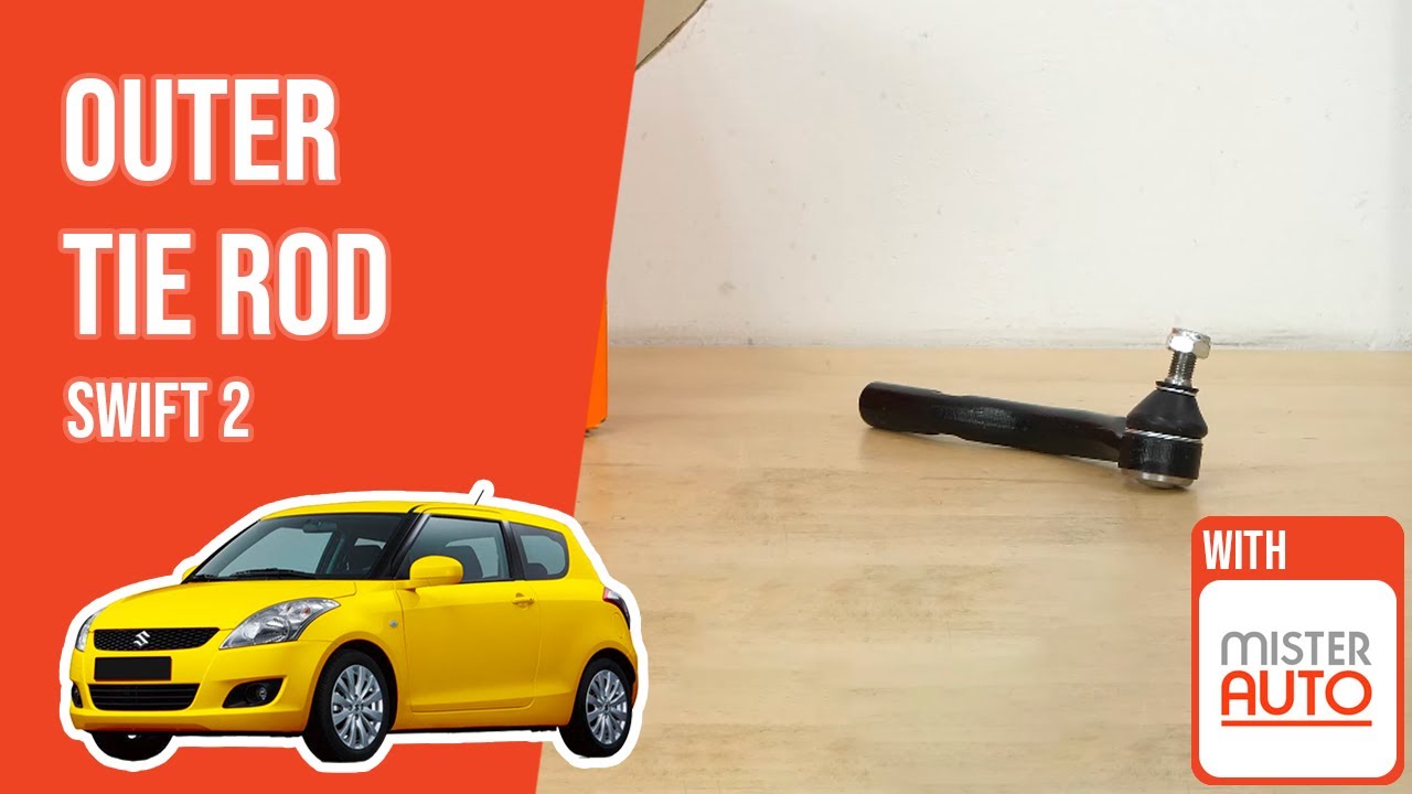How to replace the outer tie rod Swift mk2 🚗