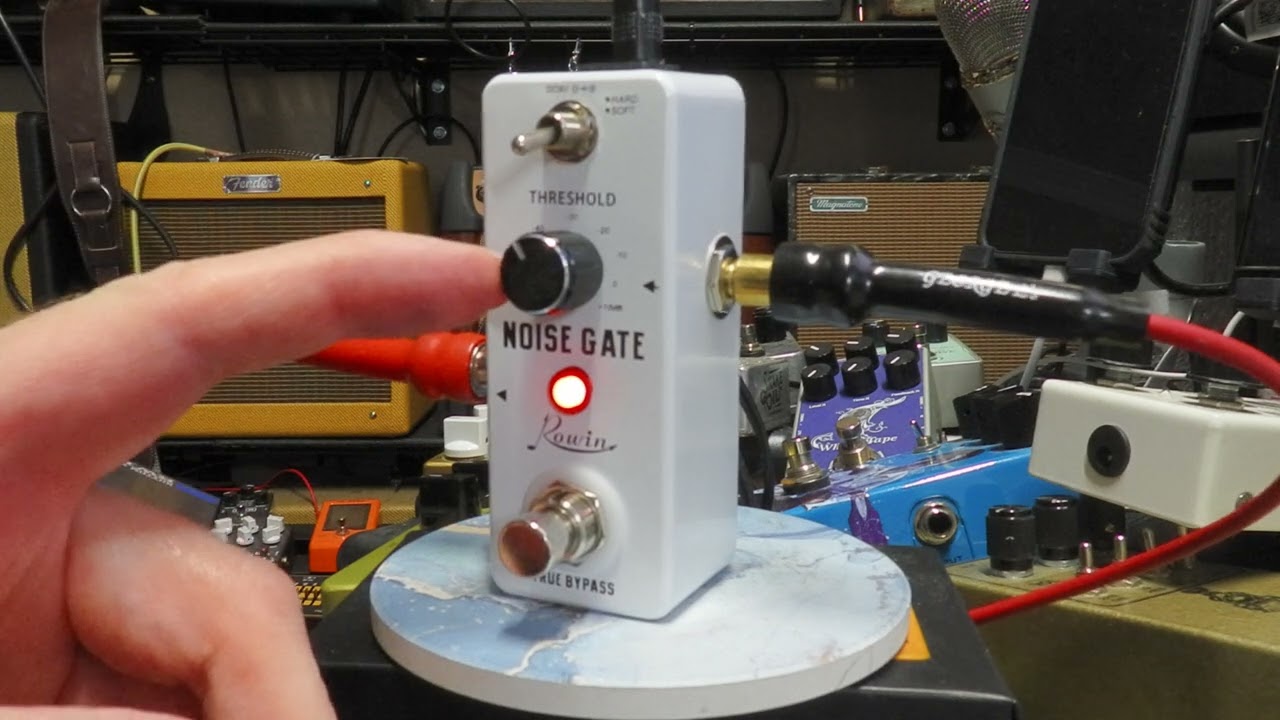 Rowin Noise Gate guitar effects pedal noise suppressor