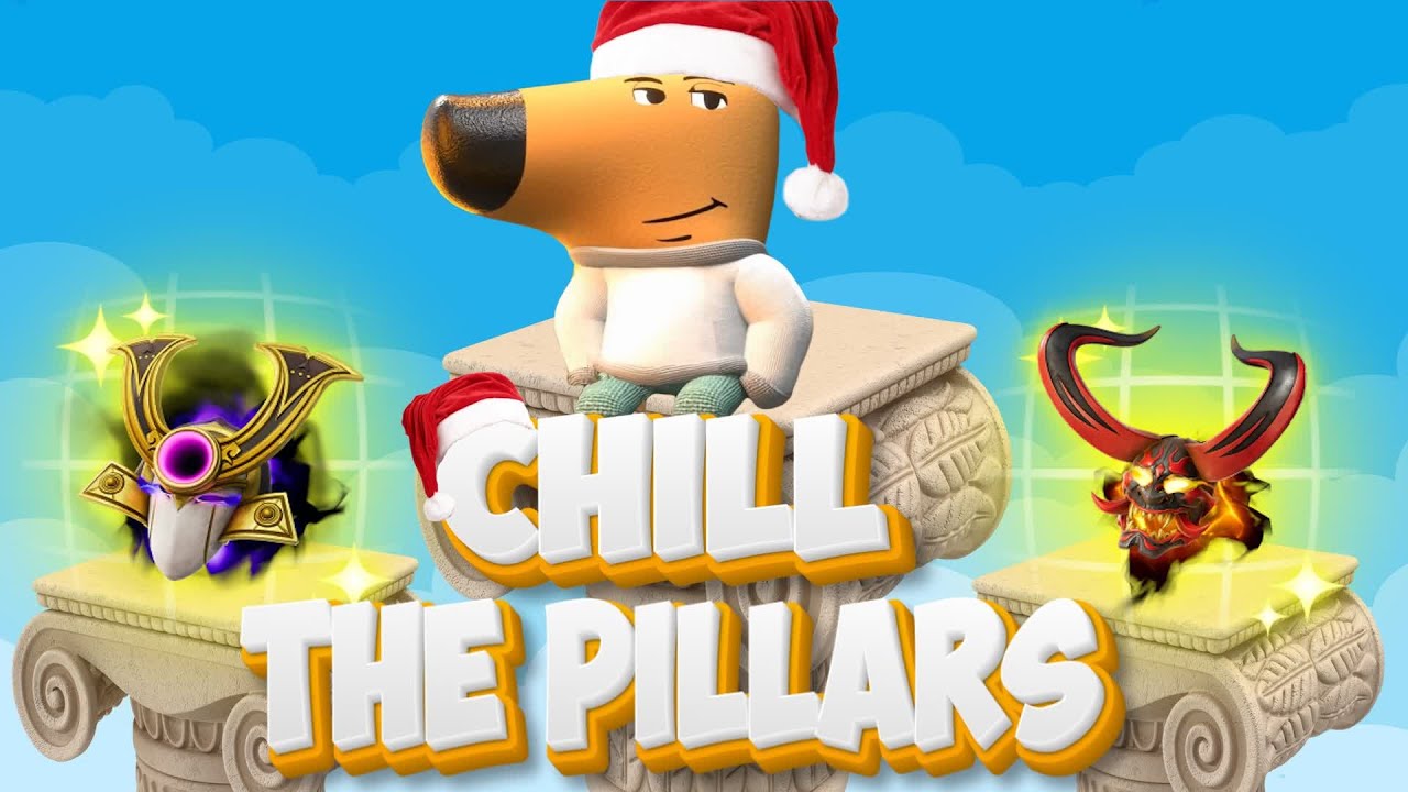 FORTNITE CHILL GUY PILLARS! 🐻 CHILL GUY MUSIC 🎵 FFA PVP 💪 MAP CODE: 7011-3815-1384