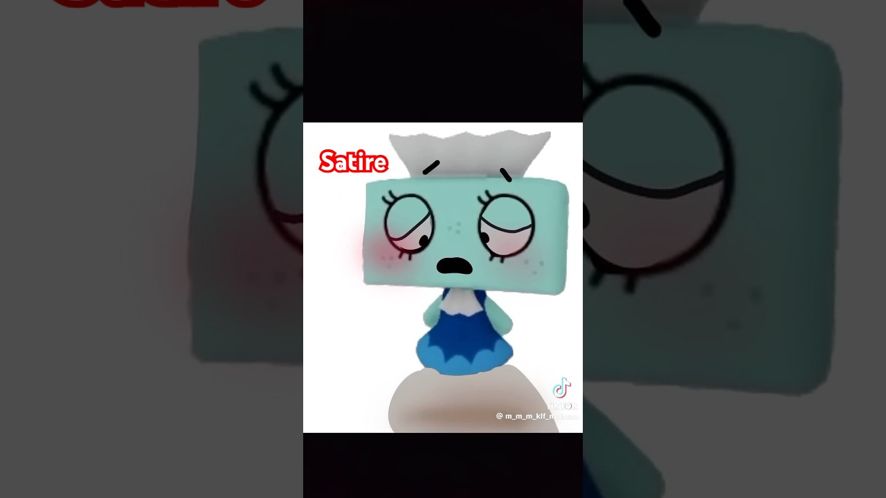 Tisha is just a behbeh 🥺 #roblox #dandysworld #tisha #satire