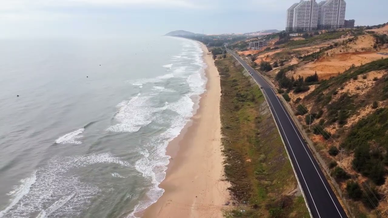 ngắm cảnh biển mandala cham bay mũi né hotel với mavicdjimini2 