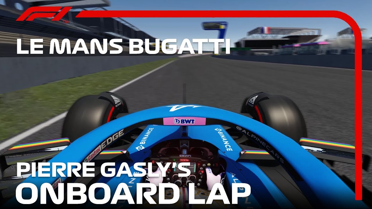 What if F1 raced at Le Man's Bugatti?