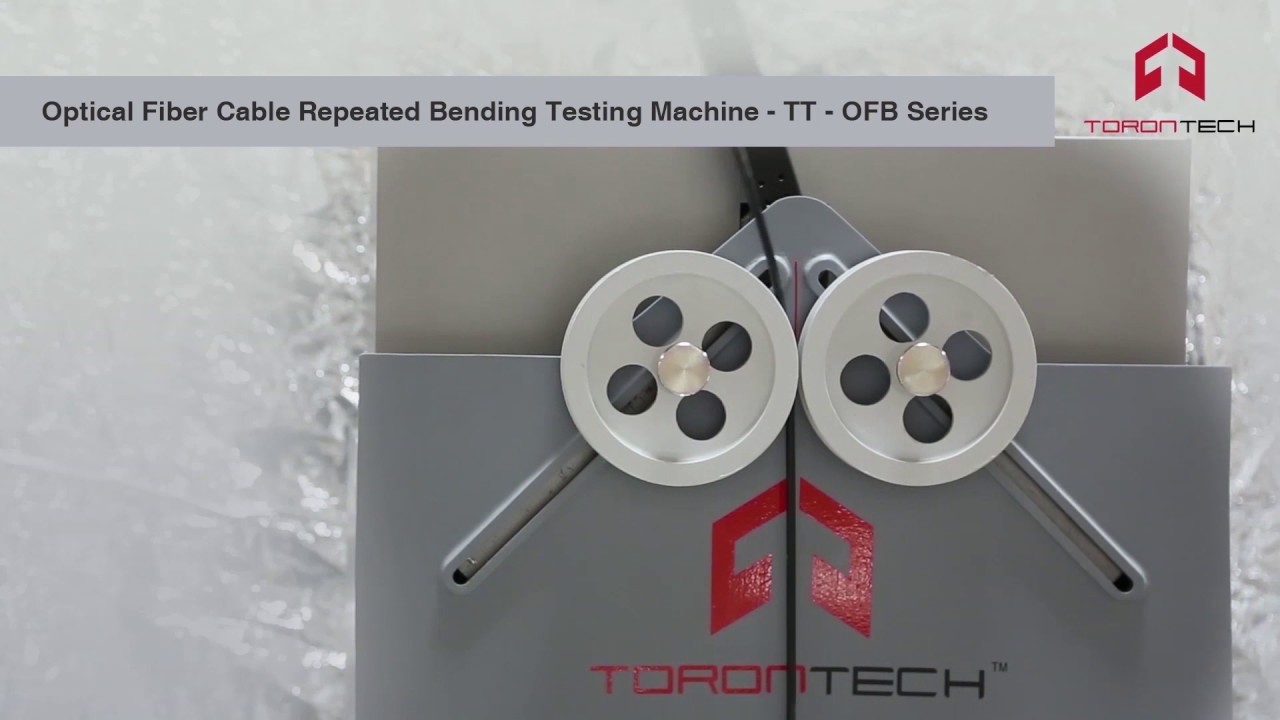 Optical Fiber Cable Repeated Bending Testing Machine