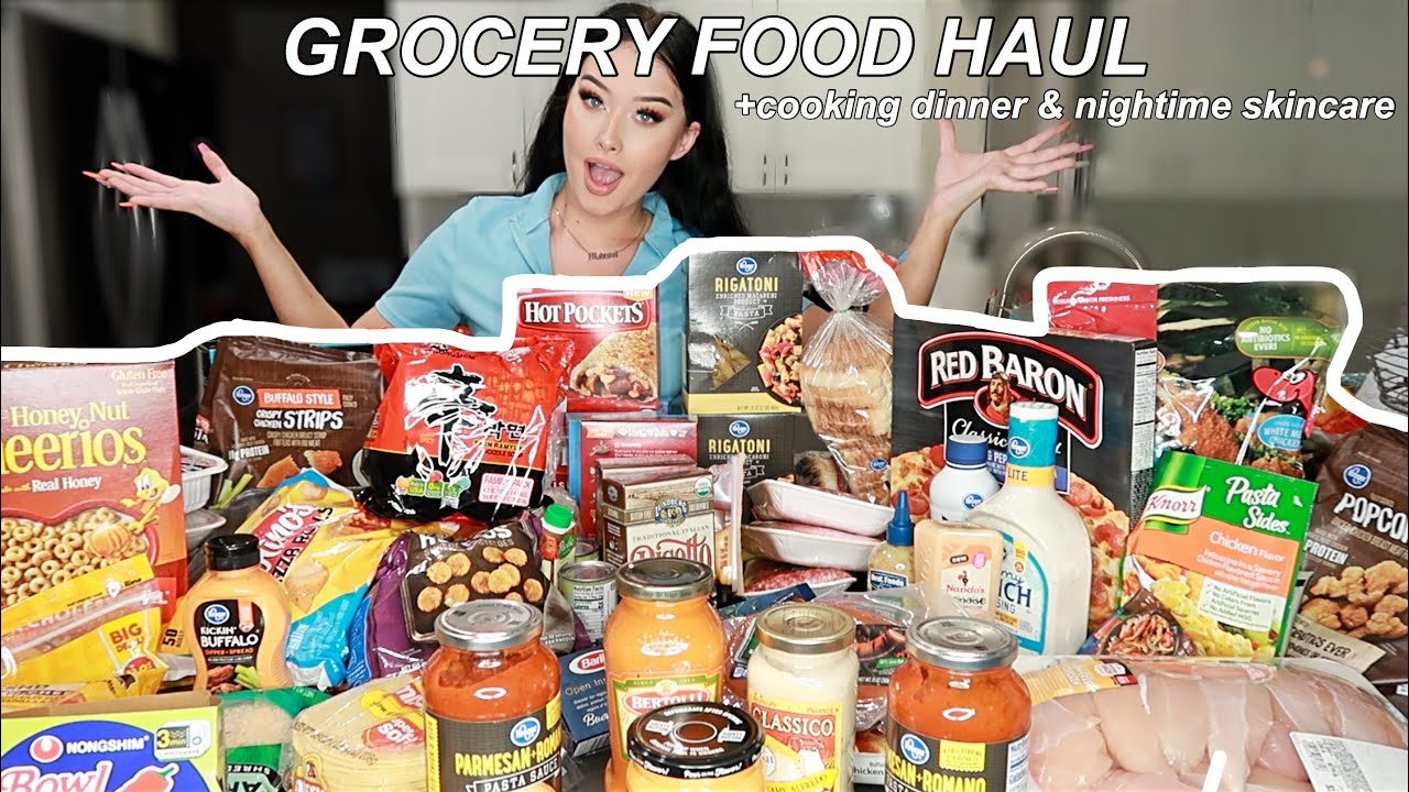 Come Grocery Shopping With Me + MASSIVE FOOD HAUL