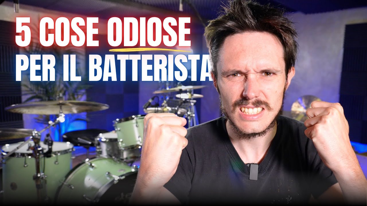 5 Cose che i BATTERISTI ODIANO (+ Consigli per Sopravvivere!)