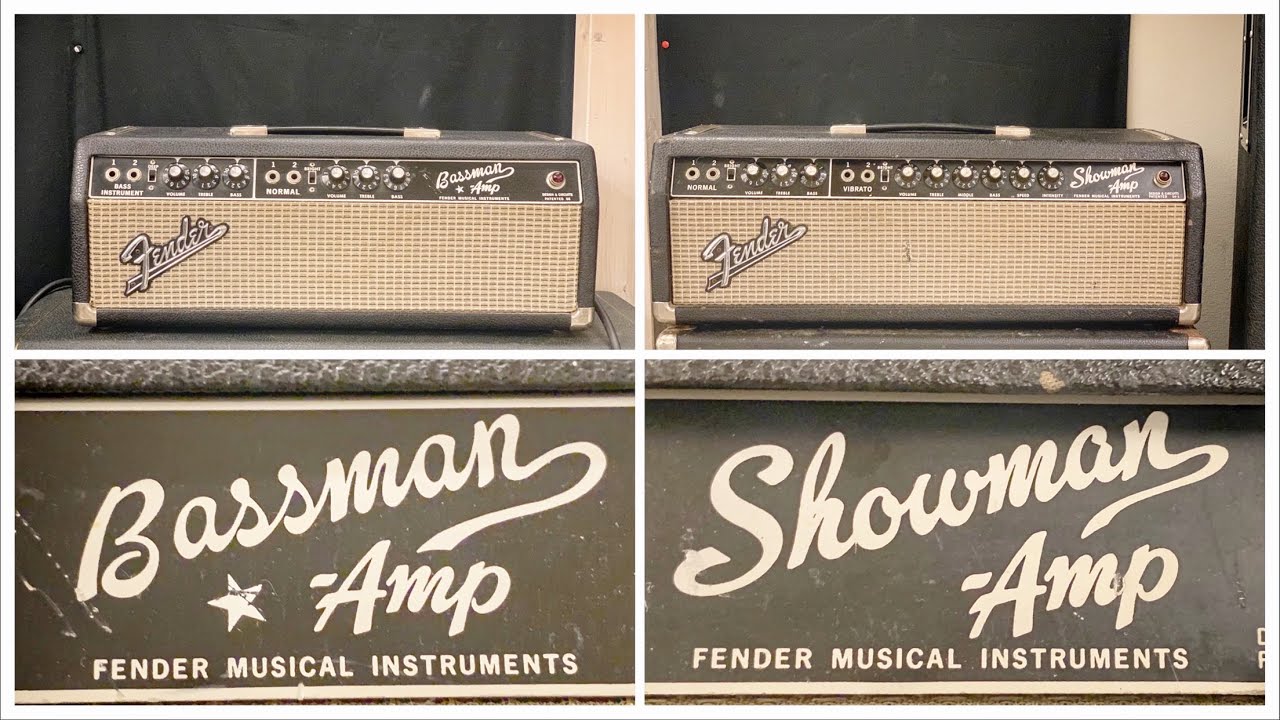 Bassman Vs Showman - Blackface Fender Comparison!