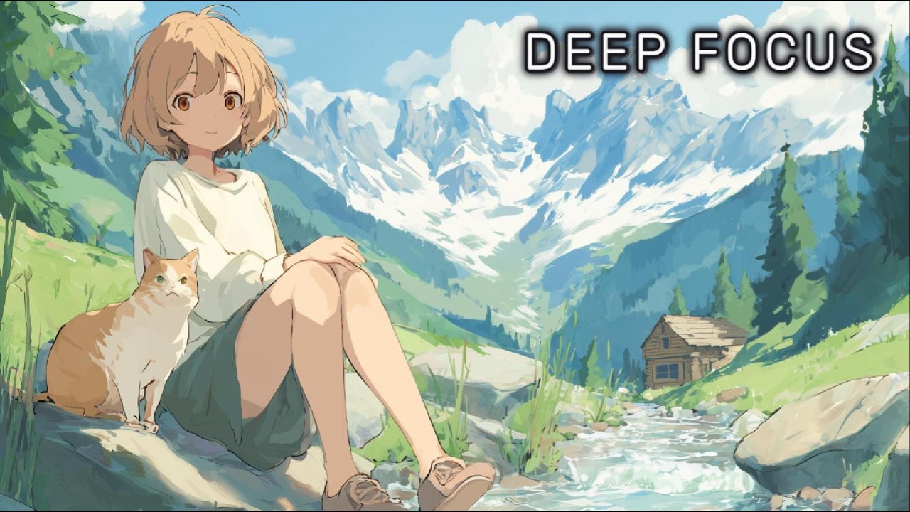Deep Focus Music for Study & Relaxation (3 Hours) | Where the Mountain Feel Quiet