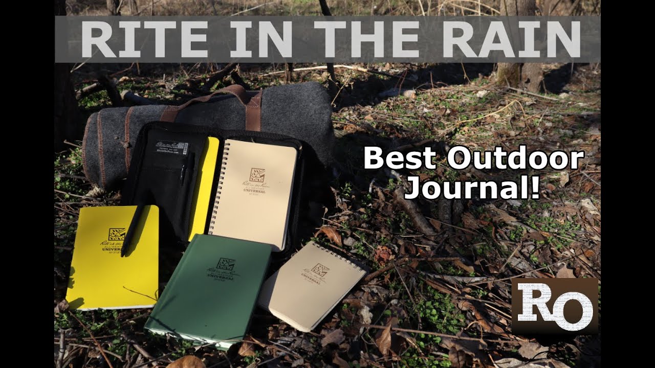 Gear Review - Rite in the Rain Notebooks, Best Outdoor Journal!