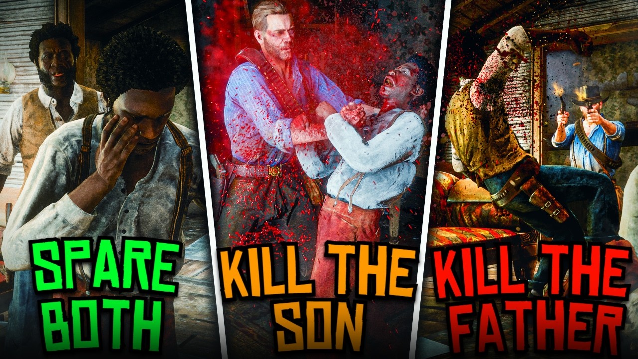 Catfish Jackson’s Family – All Possibilities + Secret Dialogues in Red Dead 2