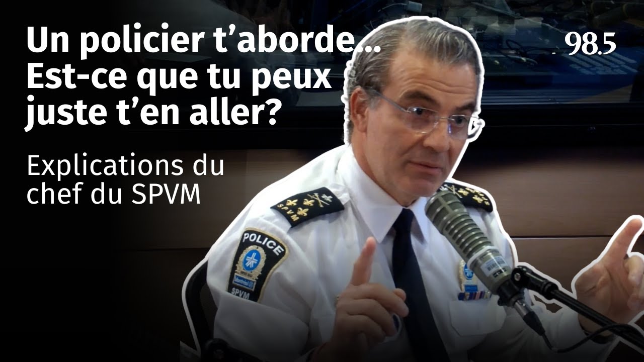 Interpellation: «Tu n'es pas obligé de répondre au policier et tu peux quitter»