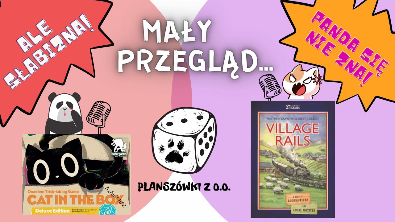 002: Mały przegląd: Cat in the Box i Village Rails - O kocie, który jeździł koleją