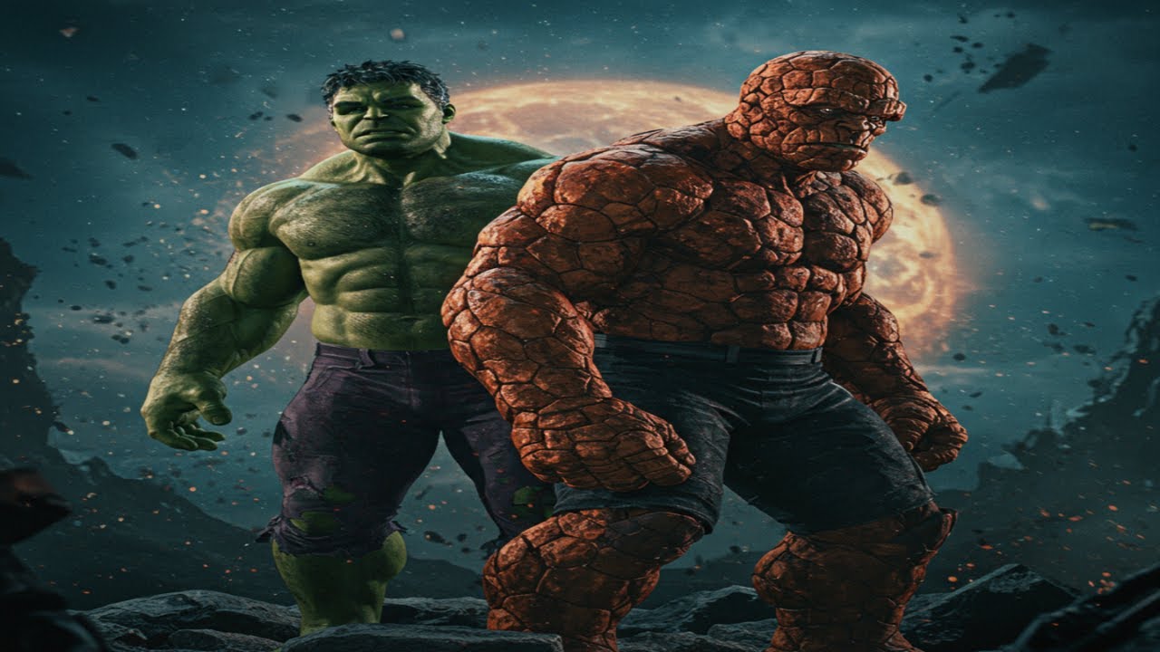 HULK, O COISA vs TITÃ CÓSMICO | BATALHA LEGENDÁRIA CÓSMICA