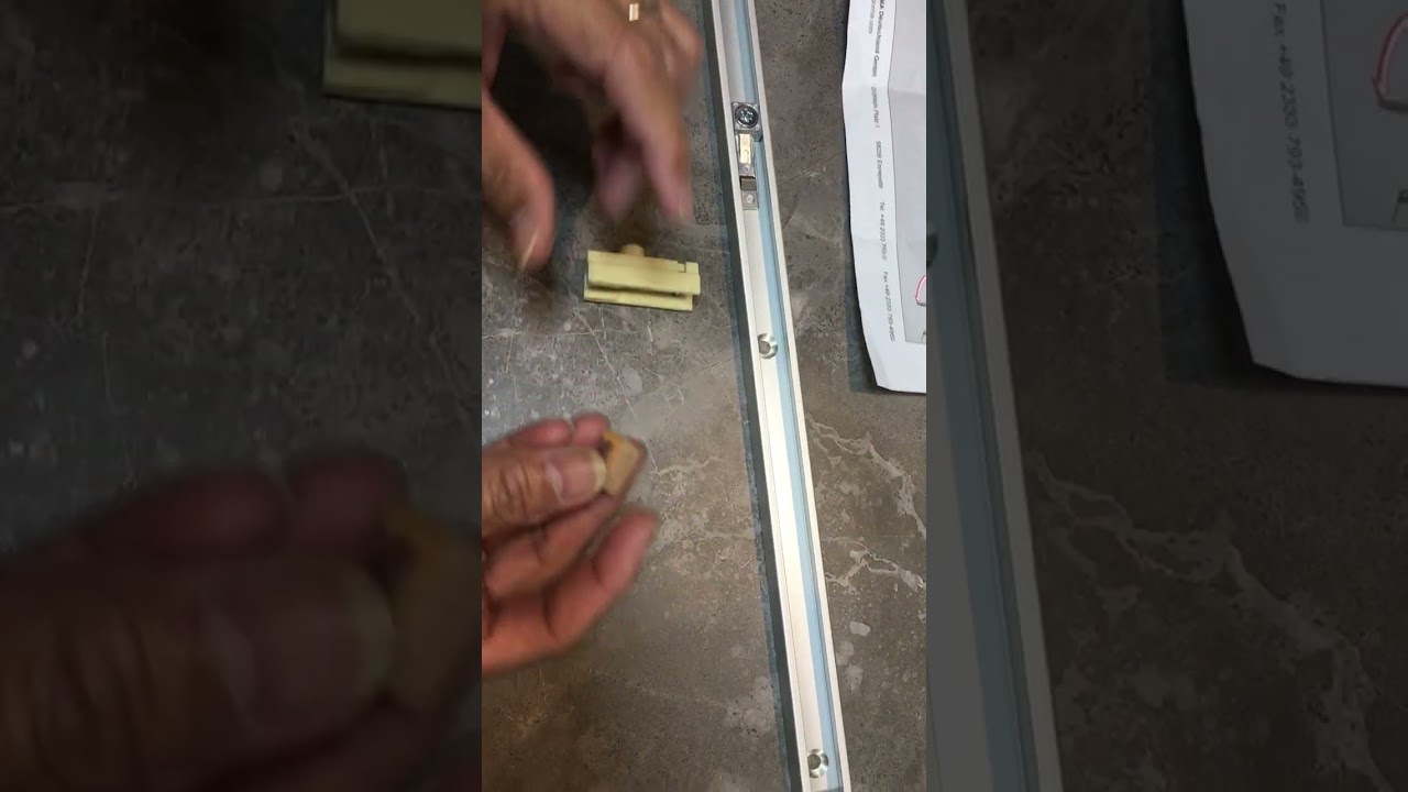 Manual installation Hold open ITS 900 / 915 dormakaba  Part 1