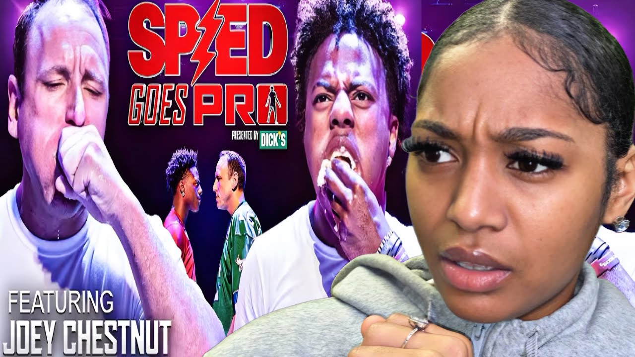 BbyLon Reacts to IShowSpeed Goes Pro, Ep.3 : Joey Chestnut 
